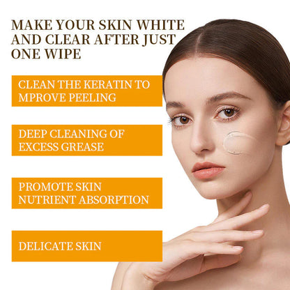 Orange Exfoliating Gel Scrub Gentle and Effective Scrub for Radiant Skin, Moisturizing Purifying Exfoliating Gel with Orange Enzymes, Deep Cleanses